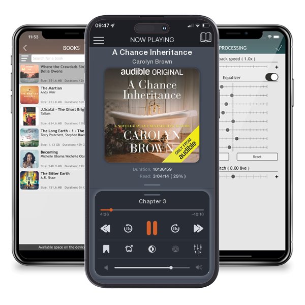 Download fo free audiobook A Chance Inheritance by Carolyn Brown and listen anywhere on your iOS devices in the ListenBook app.