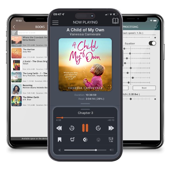 Download fo free audiobook A Child of My Own by Vanessa Carnevale and listen anywhere on your iOS devices in the ListenBook app.