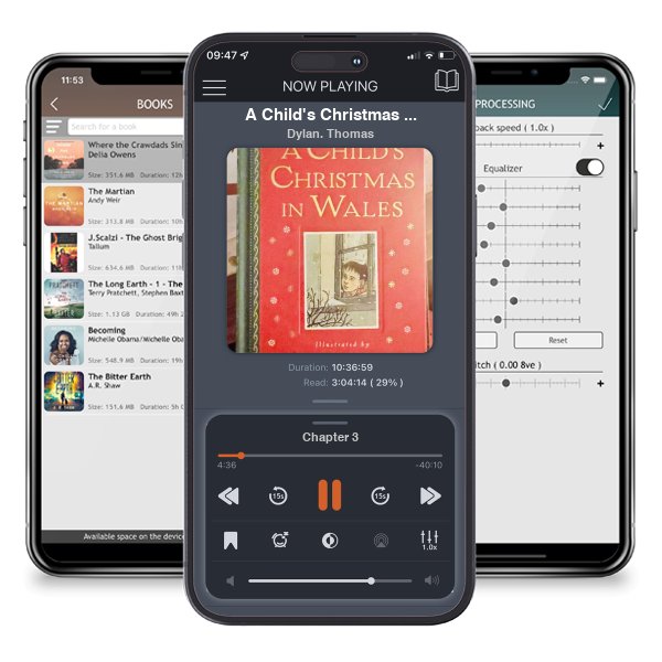 Download fo free audiobook A Child's Christmas in Wales by Dylan. Thomas and listen anywhere on your iOS devices in the ListenBook app.