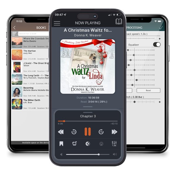 Download fo free audiobook A Christmas Waltz for Linda by Donna K. Weaver and listen anywhere on your iOS devices in the ListenBook app.