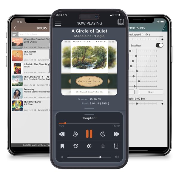 Download fo free audiobook A Circle of Quiet by Madeleine L'Engle and listen anywhere on your iOS devices in the ListenBook app.