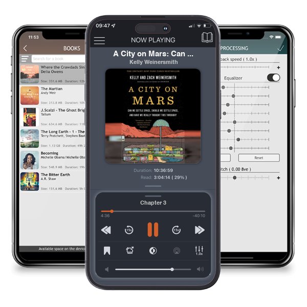 Download fo free audiobook A City on Mars: Can We Settle Space, Should We Settle Space, and Have We Really Thought This Through? by Kelly Weinersmith and listen anywhere on your iOS devices in the ListenBook app.