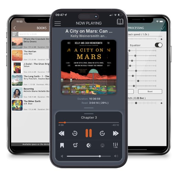 Download fo free audiobook A City on Mars: Can We Settle Space, Should We Settle Space,... by Kelly Weinersmith and Zach Weinersmith and listen anywhere on your iOS devices in the ListenBook app.