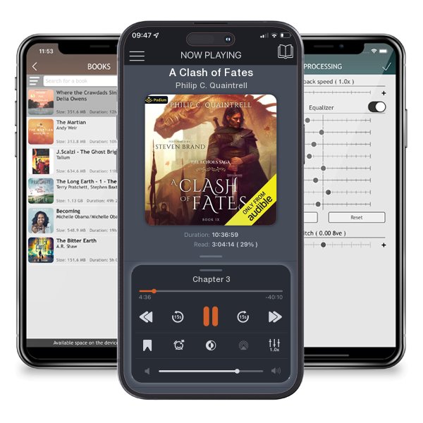 Download fo free audiobook A Clash of Fates by Philip C. Quaintrell and listen anywhere on your iOS devices in the ListenBook app.