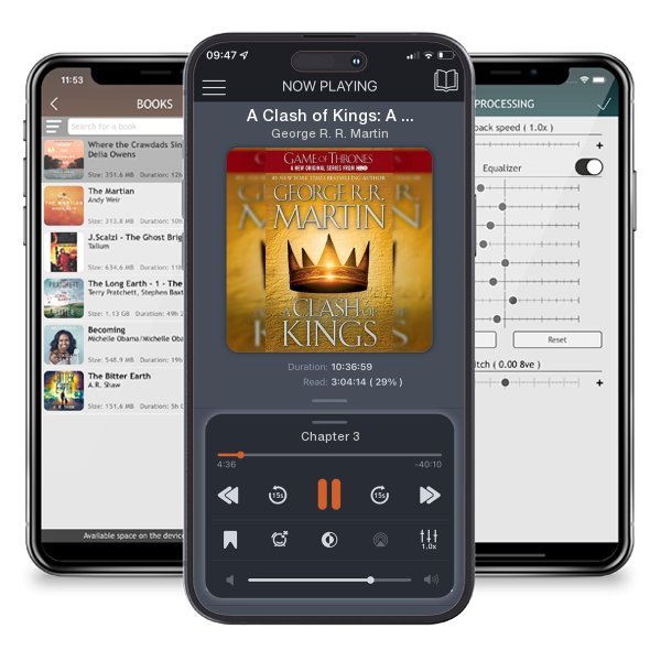 Download fo free audiobook A Clash of Kings: A Song of Ice and Fire: Book Two by George R. R. Martin and listen anywhere on your iOS devices in the ListenBook app.
