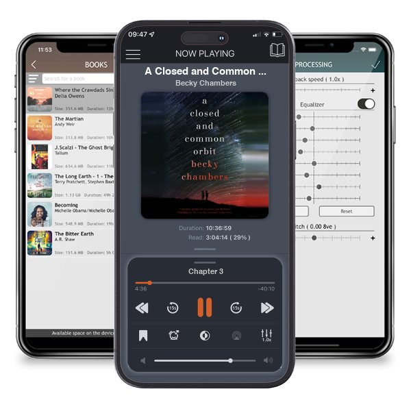 Download fo free audiobook A Closed and Common Orbit (Wayfarers, #2) by Becky Chambers and listen anywhere on your iOS devices in the ListenBook app.