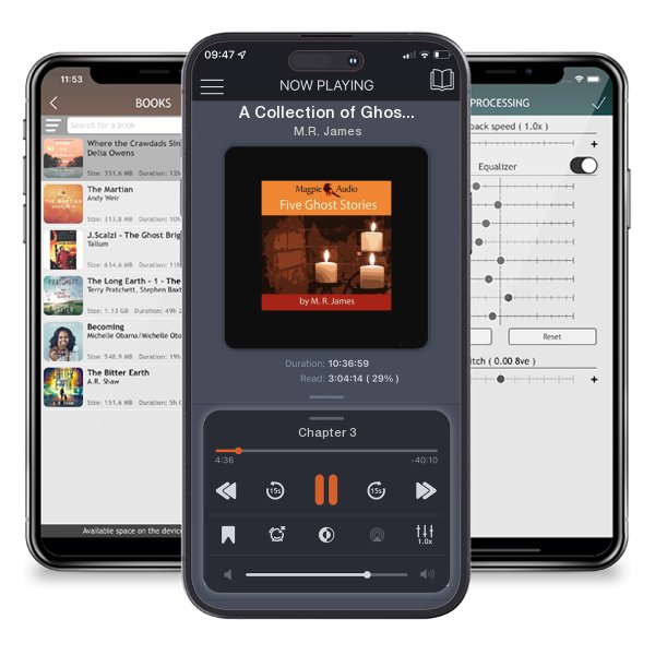 Download fo free audiobook A Collection of Ghost Stories by M.R. James and listen anywhere on your iOS devices in the ListenBook app.