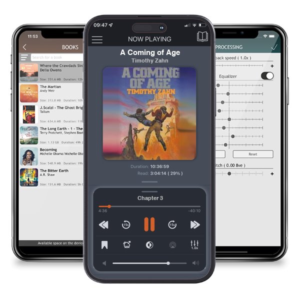 Download fo free audiobook A Coming of Age by Timothy Zahn and listen anywhere on your iOS devices in the ListenBook app.