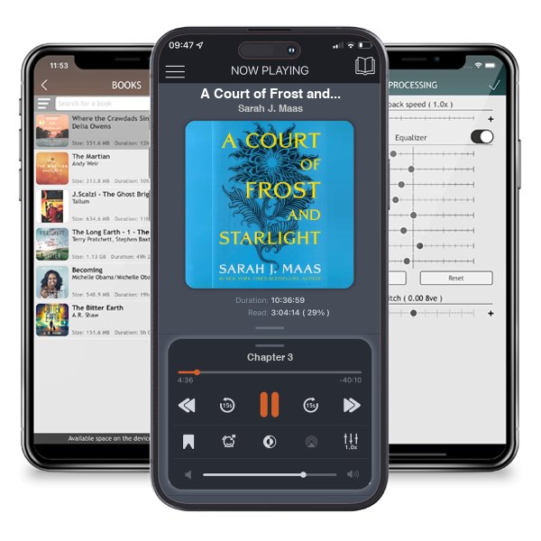 Download fo free audiobook A Court of Frost and Starlight (A Court of Thorns and Roses Book 4) by Sarah J. Maas and listen anywhere on your iOS devices in the ListenBook app.