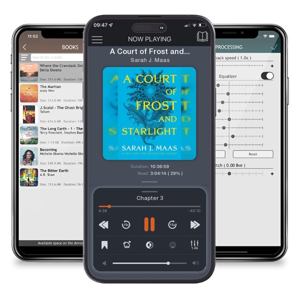 Download fo free audiobook A Court of Frost and Starlight by Sarah J. Maas and listen anywhere on your iOS devices in the ListenBook app.