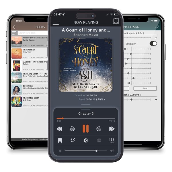 Download fo free audiobook A Court of Honey and Ash by Shannon Mayer and listen anywhere on your iOS devices in the ListenBook app.
