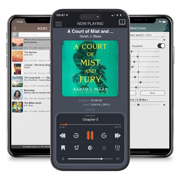 Download fo free audiobook A Court of Mist and Fury (A Court of Thorns and Roses Book 2) by Sarah J. Maas and listen anywhere on your iOS devices in the ListenBook app.