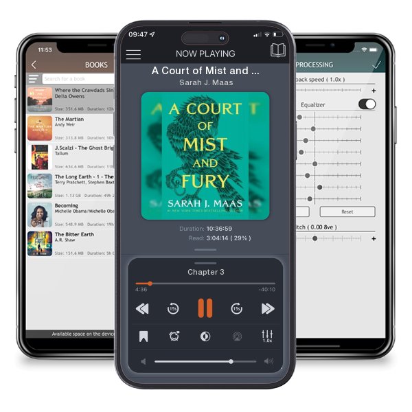Download fo free audiobook A Court of Mist and Fury by Sarah J. Maas and listen anywhere on your iOS devices in the ListenBook app.