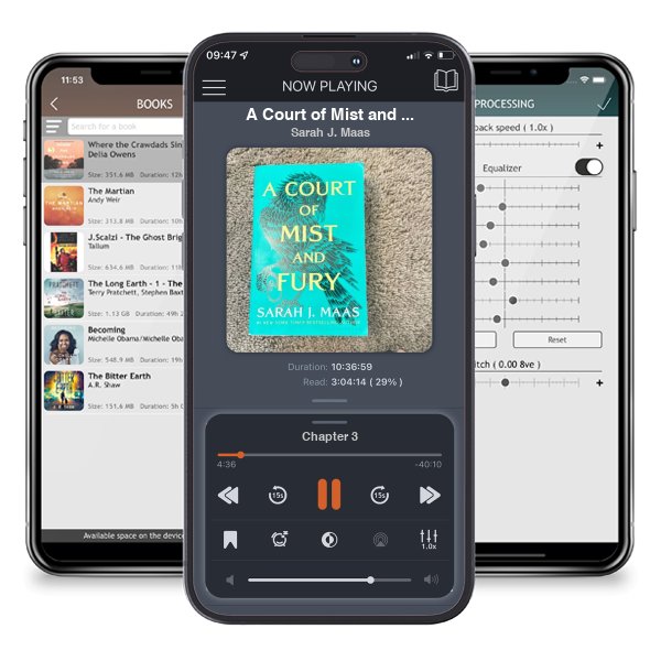 Download fo free audiobook A Court of Mist and Fury by Sarah J. Maas and listen anywhere on your iOS devices in the ListenBook app.