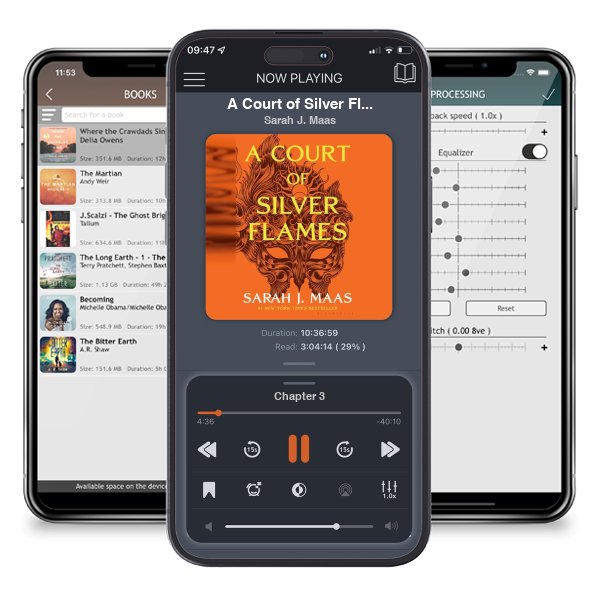 Download fo free audiobook A Court of Silver Flames (A Court of Thorns and Roses Book 5) by Sarah J. Maas and listen anywhere on your iOS devices in the ListenBook app.