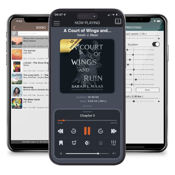 Download fo free audiobook A Court of Wings and Ruin: Exclusive Edition - A Court of Thorns and Roses by Sarah J. Maas and listen anywhere on your iOS devices in the ListenBook app.