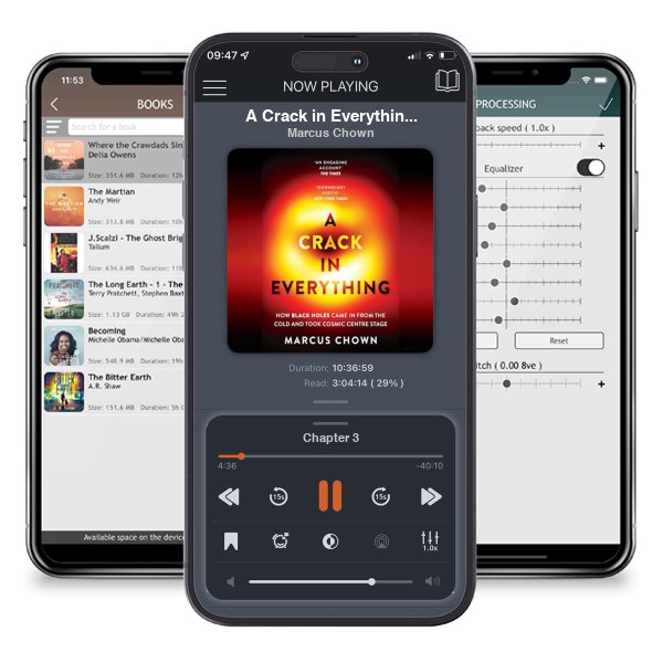 Download fo free audiobook A Crack in Everything by Marcus Chown and listen anywhere on your iOS devices in the ListenBook app.
