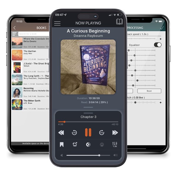 Download fo free audiobook A Curious Beginning by Deanna Raybourn and listen anywhere on your iOS devices in the ListenBook app.