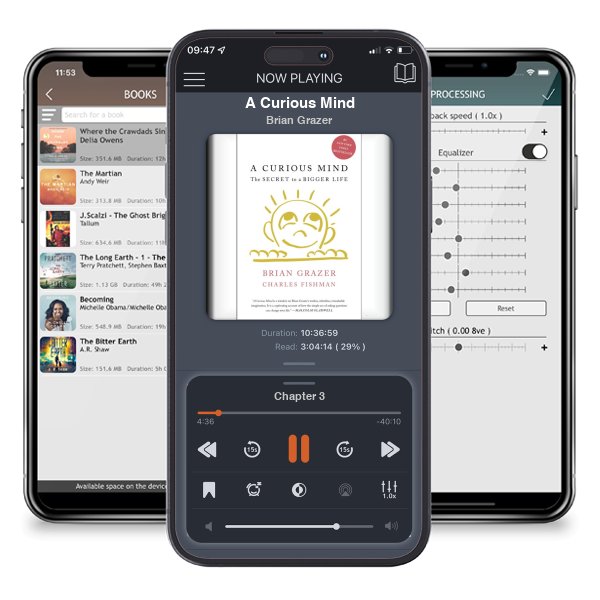 Download fo free audiobook A Curious Mind by Brian Grazer and listen anywhere on your iOS devices in the ListenBook app.