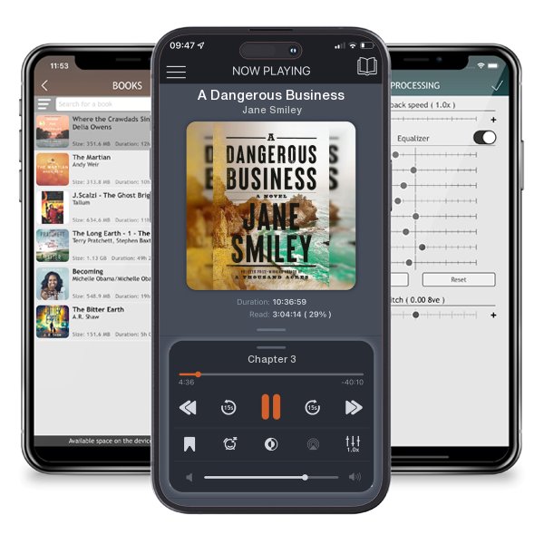 Download fo free audiobook A Dangerous Business by Jane Smiley and listen anywhere on your iOS devices in the ListenBook app.