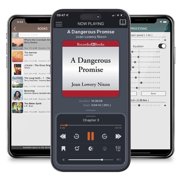 Download fo free audiobook A Dangerous Promise by Joan Lowery Nixon and listen anywhere on your iOS devices in the ListenBook app.