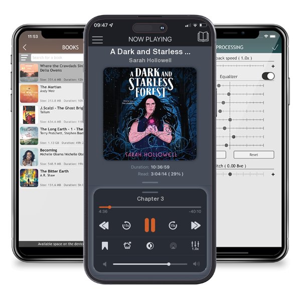 Download fo free audiobook A Dark and Starless Forest by Sarah Hollowell and listen anywhere on your iOS devices in the ListenBook app.