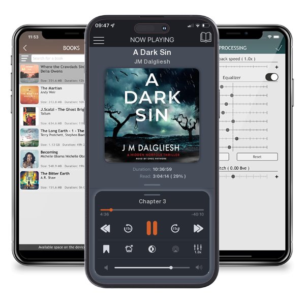 Download fo free audiobook A Dark Sin by JM Dalgliesh and listen anywhere on your iOS devices in the ListenBook app.