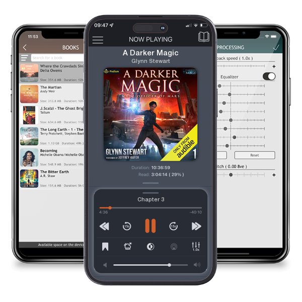 Download fo free audiobook A Darker Magic by Glynn Stewart and listen anywhere on your iOS devices in the ListenBook app.