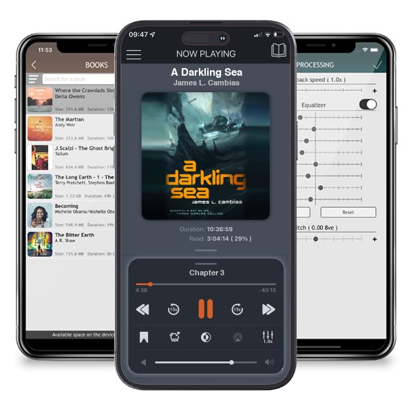 Download fo free audiobook A Darkling Sea by James L. Cambias and listen anywhere on your iOS devices in the ListenBook app.