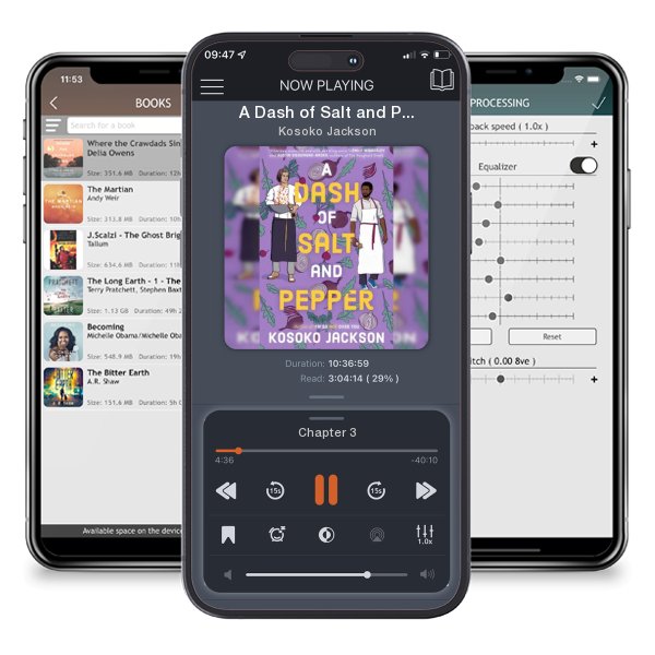 Download fo free audiobook A Dash of Salt and Pepper by Kosoko Jackson and listen anywhere on your iOS devices in the ListenBook app.
