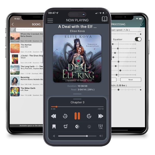 Download fo free audiobook A Deal with the Elf King by Elise Kova and listen anywhere on your iOS devices in the ListenBook app.