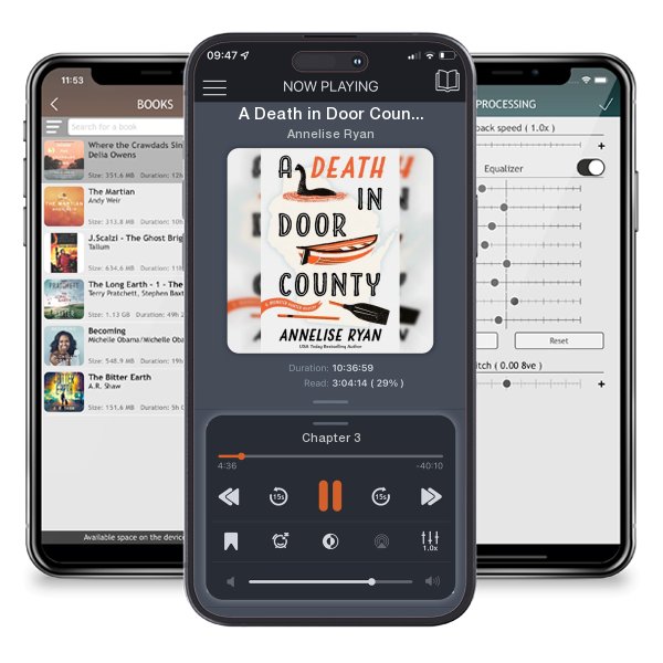 Download fo free audiobook A Death in Door County by Annelise Ryan and listen anywhere on your iOS devices in the ListenBook app.