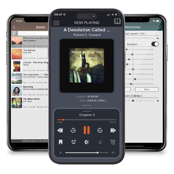 Download fo free audiobook A Desolation Called Peace by Robert E. Howard and listen anywhere on your iOS devices in the ListenBook app.
