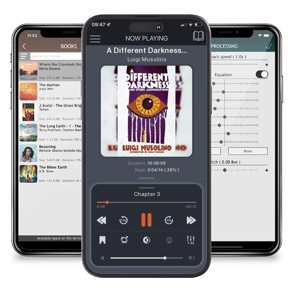 Download fo free audiobook A Different Darkness and Other Abominations by Luigi Musolino and listen anywhere on your iOS devices in the ListenBook app.