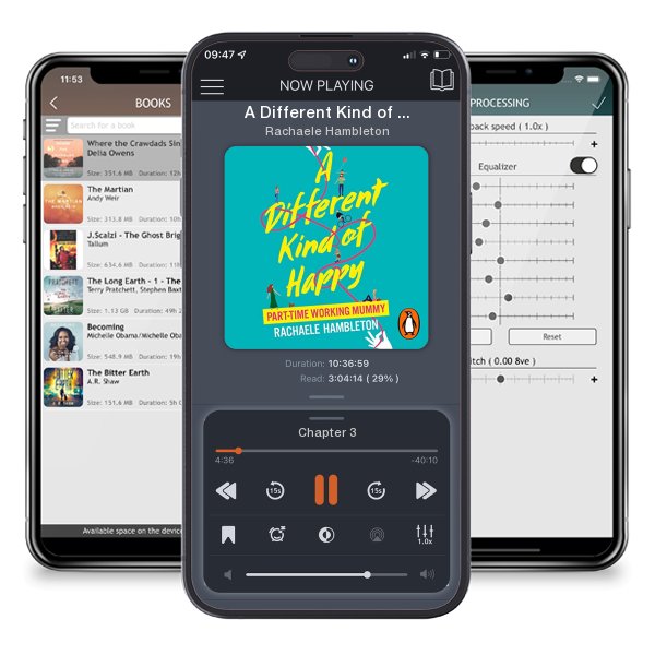 Download fo free audiobook A Different Kind of Happy by Rachaele Hambleton and listen anywhere on your iOS devices in the ListenBook app.