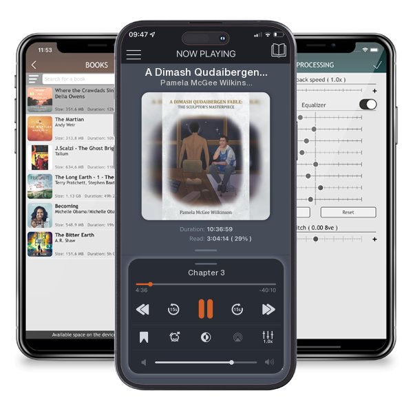 Download fo free audiobook A Dimash Qudaibergen Fable: The Sculptor's Masterpiece by Pamela McGee Wilkinson and listen anywhere on your iOS devices in the ListenBook app.