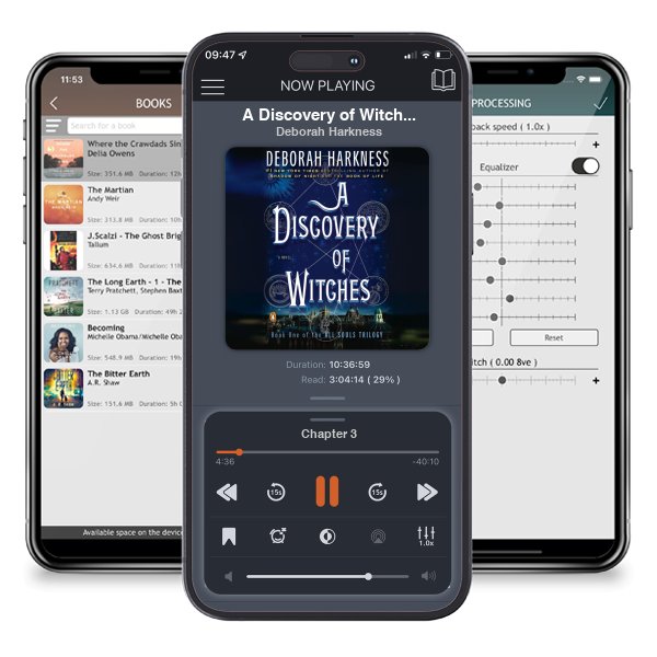 Download fo free audiobook A Discovery of Witches (All Souls, #1) by Deborah Harkness and listen anywhere on your iOS devices in the ListenBook app.