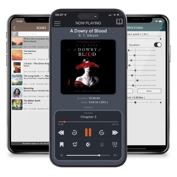 Download fo free audiobook A Dowry of Blood by S. T. Gibson and listen anywhere on your iOS devices in the ListenBook app.