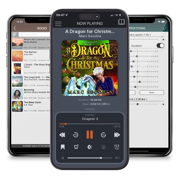Download fo free audiobook A Dragon for Christmas by Marc Secchia and listen anywhere on your iOS devices in the ListenBook app.