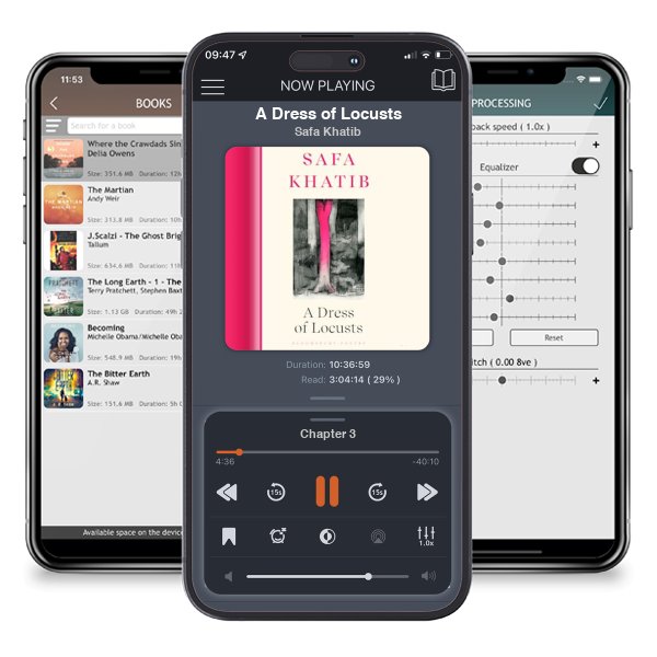 Download fo free audiobook A Dress of Locusts by Safa Khatib and listen anywhere on your iOS devices in the ListenBook app.
