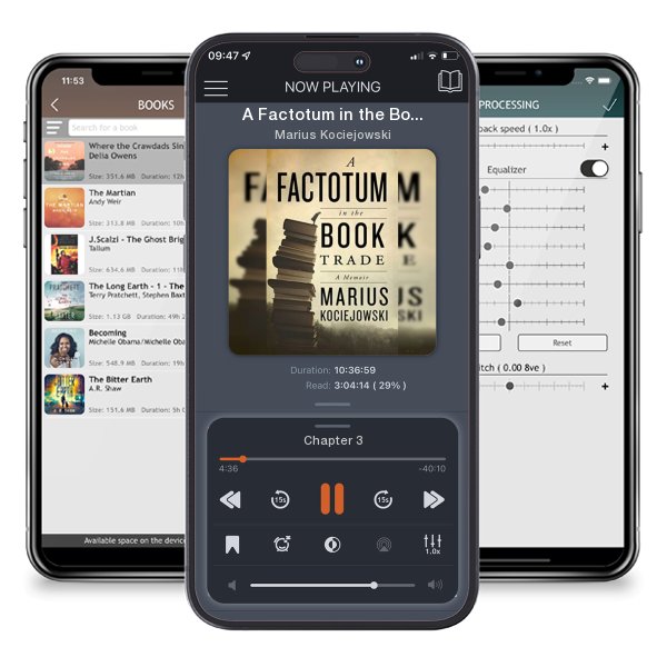 Download fo free audiobook A Factotum in the Book Trade by Marius Kociejowski and listen anywhere on your iOS devices in the ListenBook app.