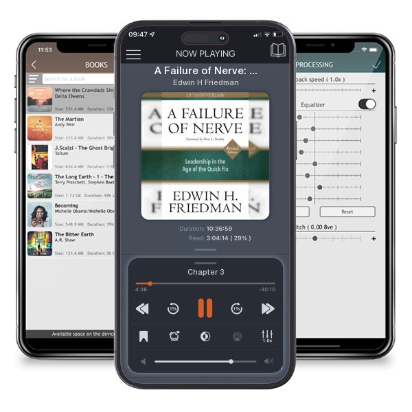 Download fo free audiobook A Failure of Nerve: Leadership in the Age of the Quick Fix... by Edwin H Friedman and listen anywhere on your iOS devices in the ListenBook app.