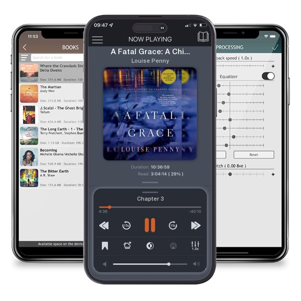 Download fo free audiobook A Fatal Grace: A Chief Inspector Gamache Novel by Louise Penny and listen anywhere on your iOS devices in the ListenBook app.