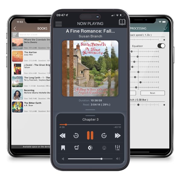 Download fo free audiobook A Fine Romance: Falling in Love with the English Countryside by Susan Branch and listen anywhere on your iOS devices in the ListenBook app.