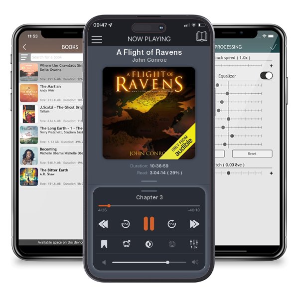 Download fo free audiobook A Flight of Ravens by John Conroe and listen anywhere on your iOS devices in the ListenBook app.