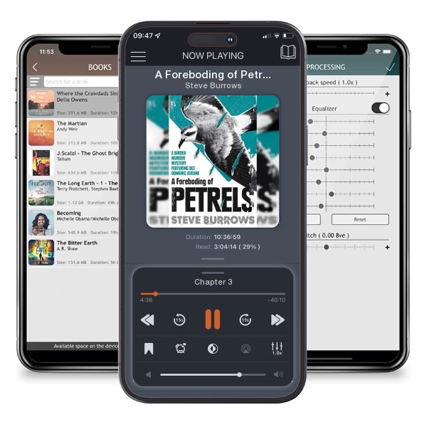 Download fo free audiobook A Foreboding of Petrels: Birder Murder Mysteries by Steve Burrows and listen anywhere on your iOS devices in the ListenBook app.