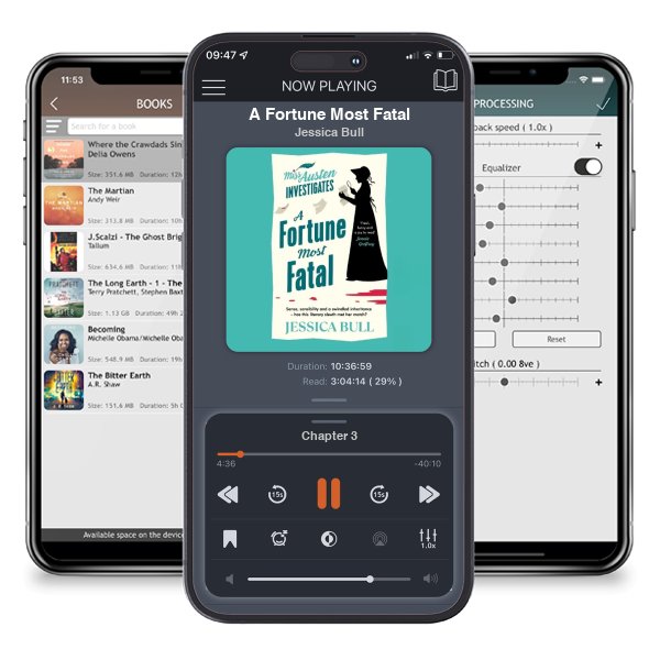 Download fo free audiobook A Fortune Most Fatal by Jessica Bull and listen anywhere on your iOS devices in the ListenBook app.