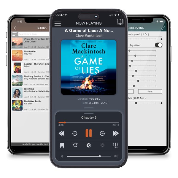 Download fo free audiobook A Game of Lies: A Novel by Clare Mackintosh and listen anywhere on your iOS devices in the ListenBook app.
