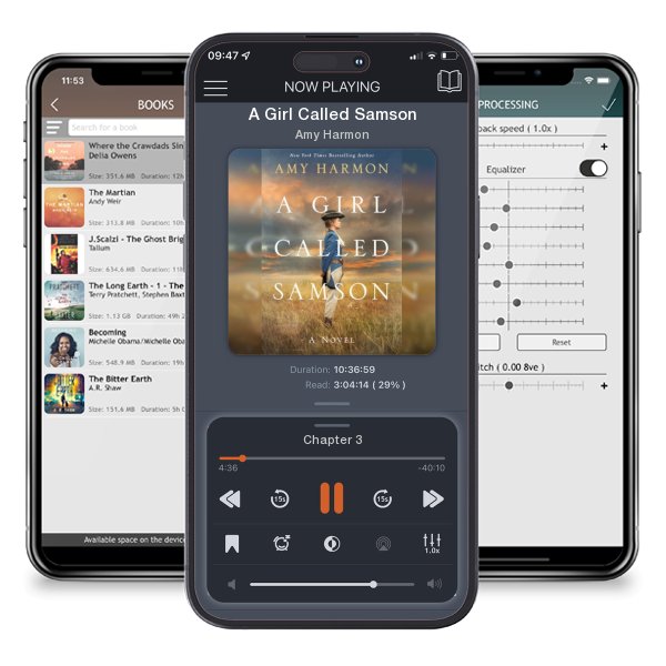 Download fo free audiobook A Girl Called Samson by Amy Harmon and listen anywhere on your iOS devices in the ListenBook app.