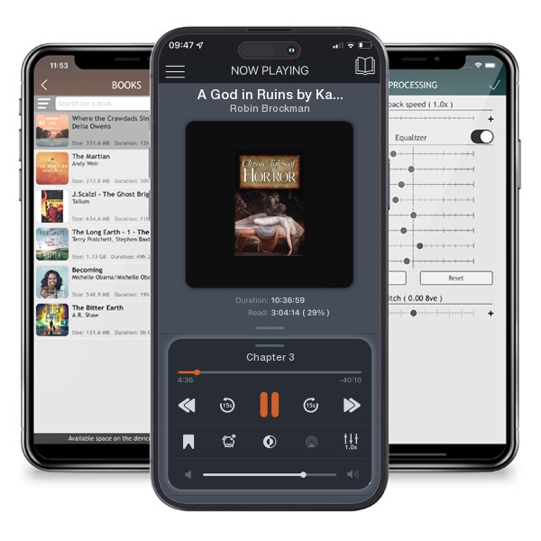 Download fo free audiobook A God in Ruins by Kate Atkinson | Summary & Analysis by Robin Brockman and listen anywhere on your iOS devices in the ListenBook app.